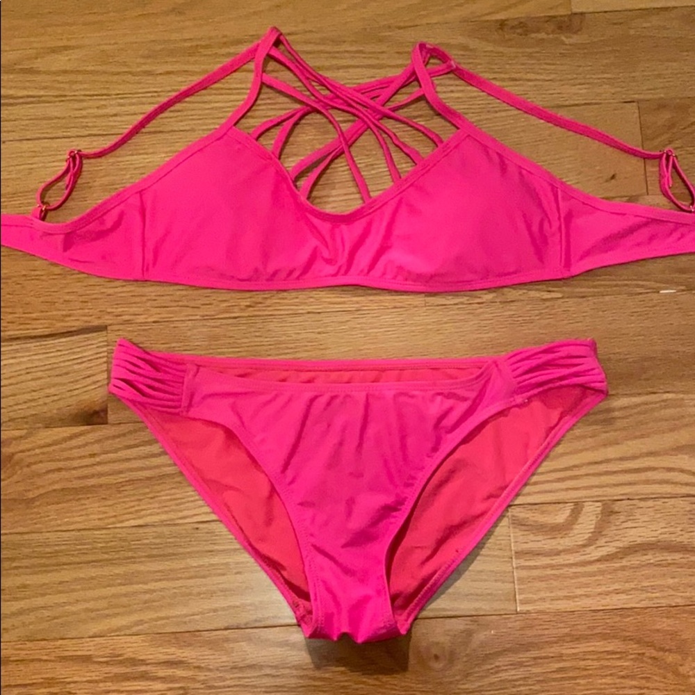 Hot pink Bikini